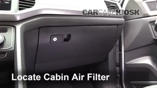 2018 Volkswagen Atlas SE 3.6L V6 Air Filter (Cabin) Replace